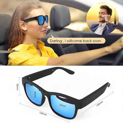 Intelligente Radioapparat-Bluetooth-Sonnenbrille-übergibt offene Ohr-Musik das freie Nennen wasserdicht