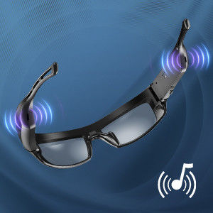 Videosonnenbrille 450mAh 1920*1080P Bluetooth mit JPEG-Foto-Format