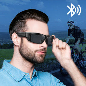 Videosonnenbrille 450mAh 1920*1080P Bluetooth mit JPEG-Foto-Format